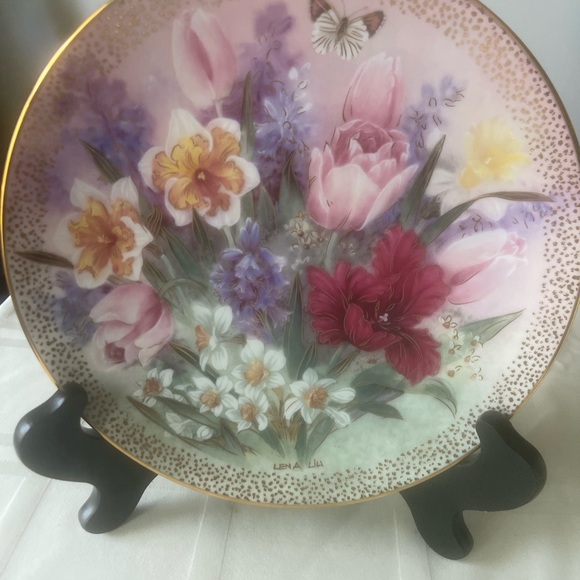 1991 Tulip Ensemble by Lena Liu Second issue Symphony of Shimmering Beauty - Picture 4 of 5